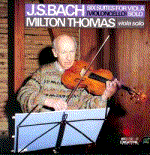 ミルトン・トーマス ヴィオラ奏者 CD
