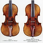 Christophe LandonのヴァイオリンとオリジナルのStrad