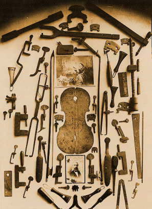 ヴァイオリン製作道具