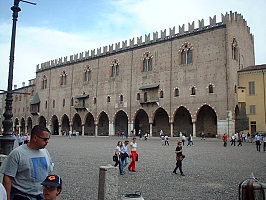 イタリア、マントヴァ・ドゥカーレ宮殿